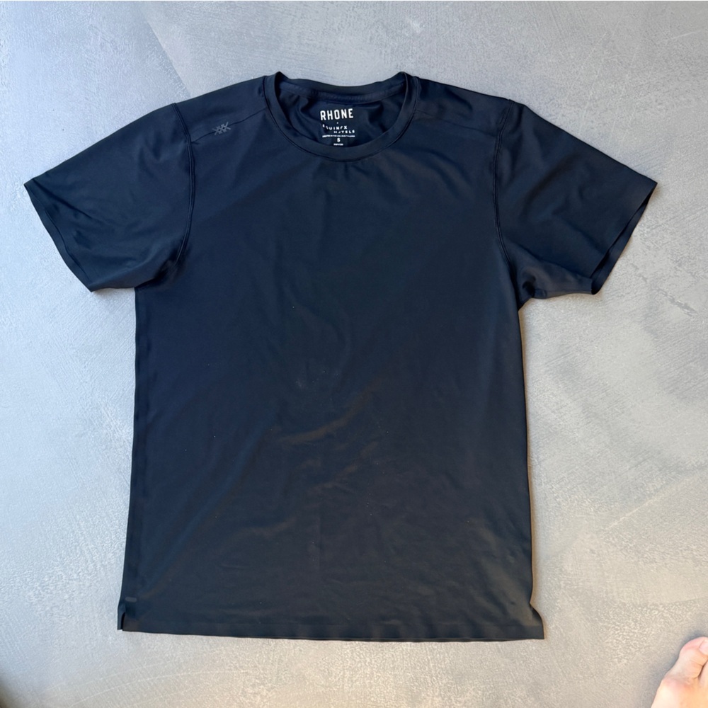 Rhone x Equinox Black Fitted Short Sleeve Athletic Shirt - Small